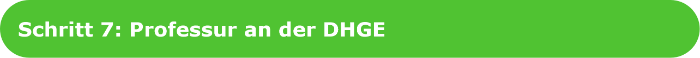 Professur an der DHGE - Ablauf Berufungsverfahren