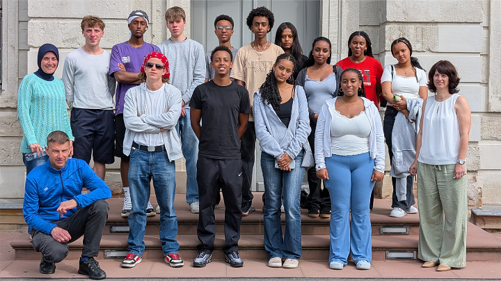 Schülerinnen und Schüler der deutschen Botschaftsschule Addis Abeba