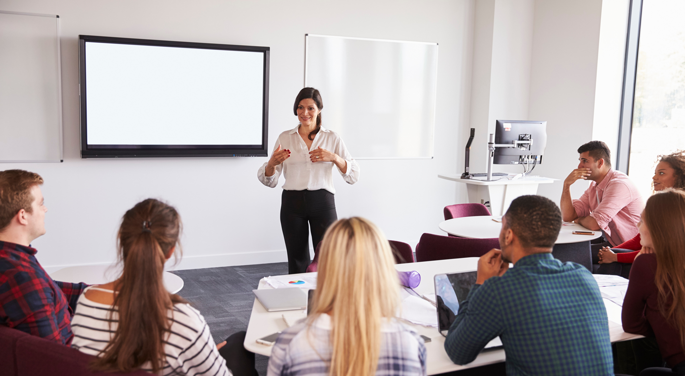 Arbeiten an der DHGE: Job-Profil Lehre